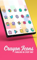 Crayon Icon Pack ポスター