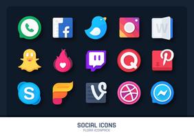 Flora : Material Icon Pack 截图 1