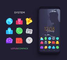 Lotus Icon Pack ポスター