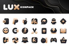Gold IconPack : LuXGold تصوير الشاشة 3