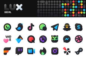 3 Schermata LuX IconPack