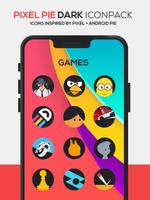 Pixel DARK Icon Pack اسکرین شاٹ 2