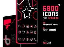 RedLine Icon Pack : LineX poster