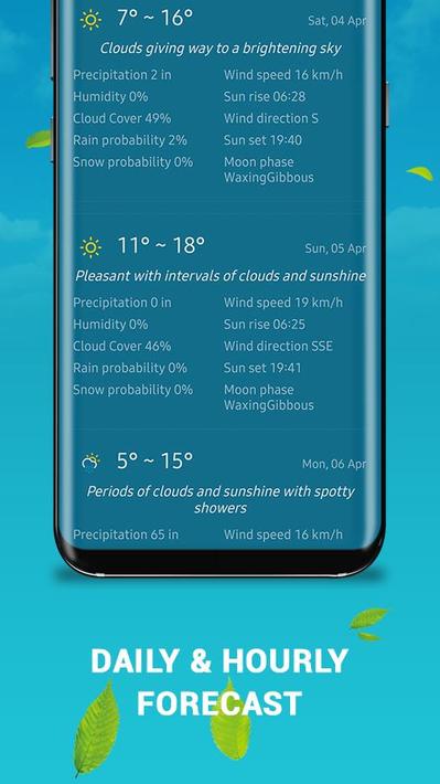 iOweather - The Weather Forecast, Alerts & Widgets screenshot 3
