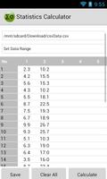 Statistics Calculator الملصق