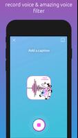 voise changer:live voice changer mit voice effects Plakat