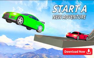 Mega oprit Auto Stunts Spel-poster