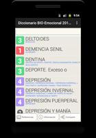Diccionario Bio-Emocional 2016 اسکرین شاٹ 1