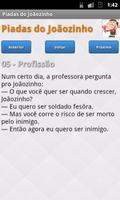 1 Schermata Piadas do Joãozinho