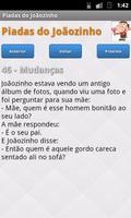 2 Schermata Piadas do Joãozinho