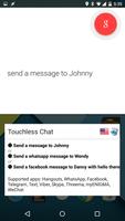 Touchless Chat الملصق