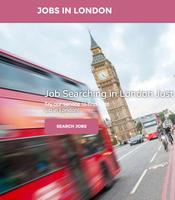 Jobs in London. UK jobsearch Poster