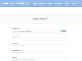 Jobs in Los Angeles for all capture d'écran 1