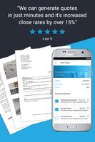 Invoice Maker & Estimating App poster