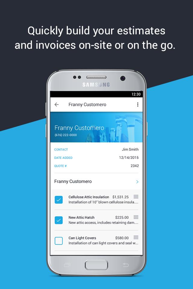 invoice maker amp simple contractor estimating app for invoice maker app