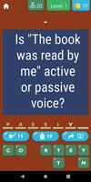 پوستر Active and Passive Voice Quiz