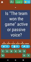 برنامه‌نما Active and Passive Voice Quiz عکس از صفحه