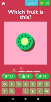 Guess The Fruit By Emoji Game capture d'écran 3