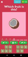 Guess The Fruit By Emoji Game capture d'écran 2