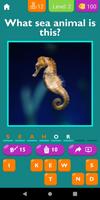 Guess The Sea Animal Game تصوير الشاشة 2