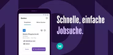 Monster Job App – Die Jobbörse