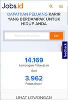 Jobs id Lowongan Kerja imagem de tela 3