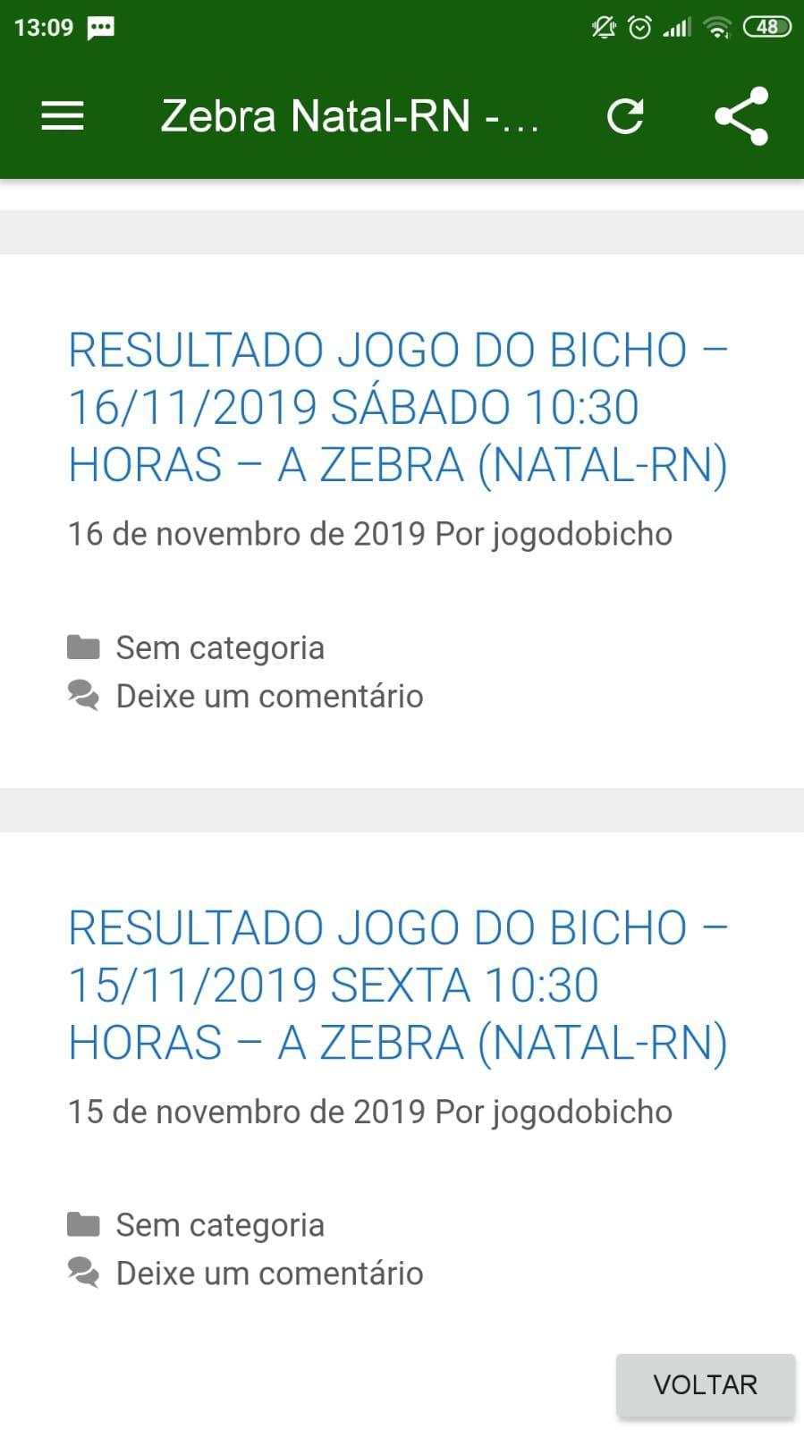 Download do APK de Resultado zebra natal rn para Android Download do APK de Resultado zebra natal rn para Android
