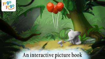 3 Red Balloons Picture Book plakat