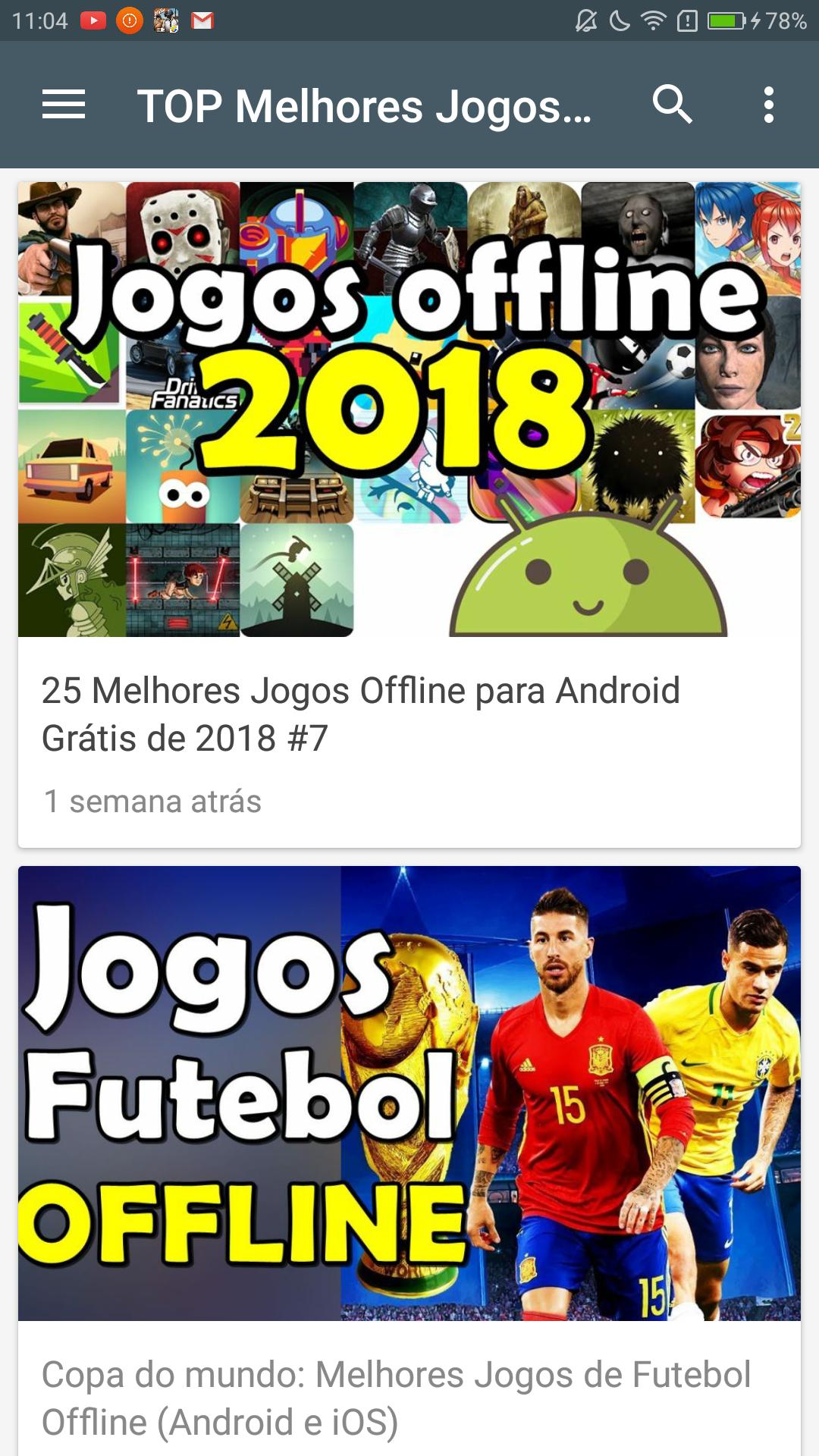 Esses São Os MELHORES JOGOS De FUTEBOL (Offline) Para Android/ios