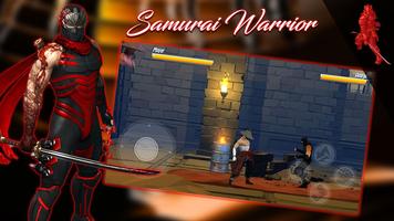 Samurai Ninja Krieger Plakat