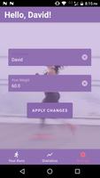 Running tracker - lose weight الملصق