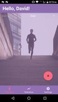 Running tracker - lose weight تصوير الشاشة 1