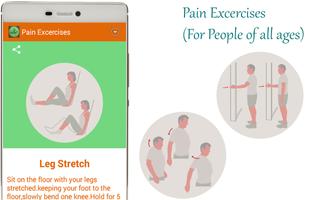 Pain Excercises poster