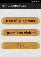 COMPETITIVE EXAM اسکرین شاٹ 2