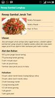 RESEP SAMBAL NUSANTARA LENGKAP capture d'écran 3