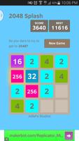 2048 Splash Affiche