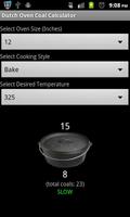 Dutch Oven Charcoal Calculator الملصق