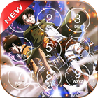 Attack On Titan Lock Screen 2019 أيقونة