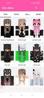 Girls Skins of Minecraft PE poster