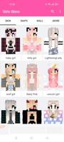 Girls Skins of Minecraft PE capture d'écran 2