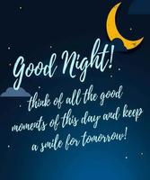 Good Night Wishes Plakat
