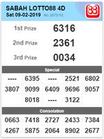 LIVE 4D Results syot layar 3