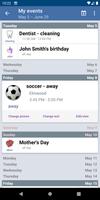 Blik Calendar Widget captura de pantalla 3