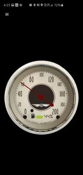Speedometer for Tesla poster