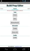 Build Prop Editor पोस्टर