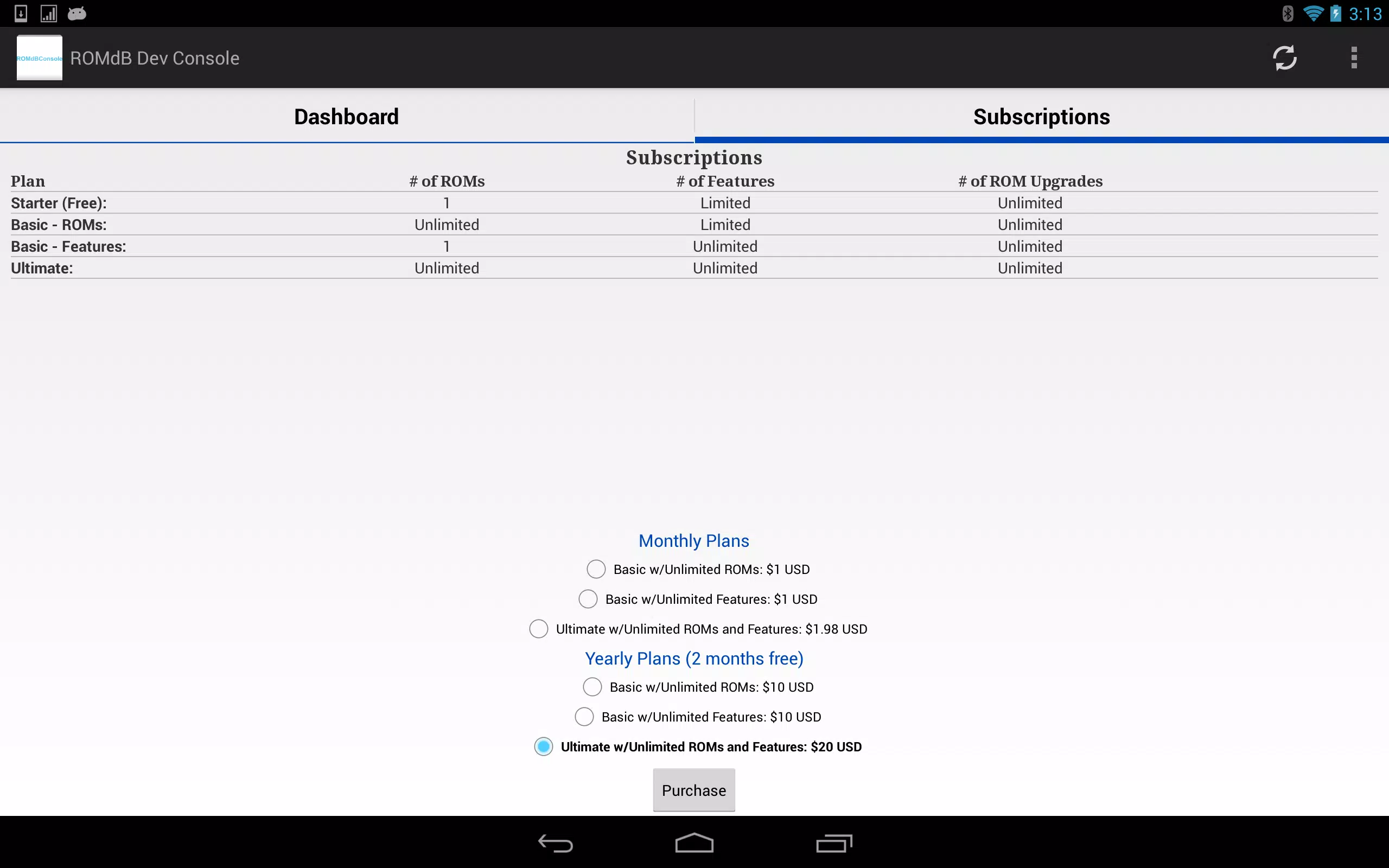 Romdashboard Developer Console Apk For Android Download