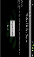 WiMAX Key Checker ảnh chụp màn hình 3