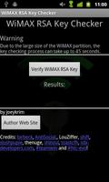 WiMAX Key Checker постер