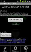 WiMAX Key Checker スクリーンショット 2