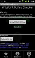WiMAX Key Checker اسکرین شاٹ 2